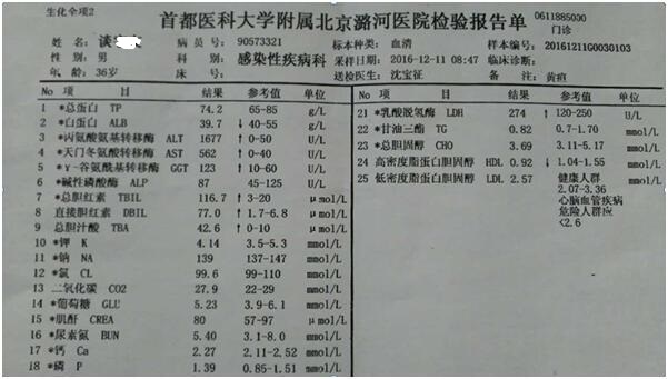 肝脏方面客户案例