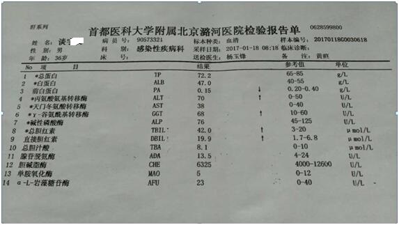 肝脏方面客户案例